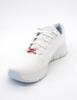Zapatilla Skechers Freckle Me blanco