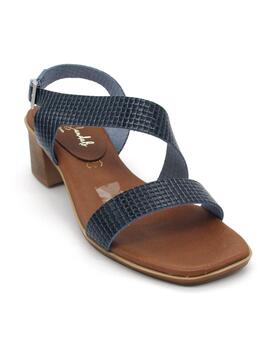 Sandalia Oh My Sandals 5172 marino con tacon