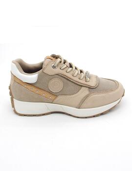 Deportivo Carmela 160699 beige para mujer