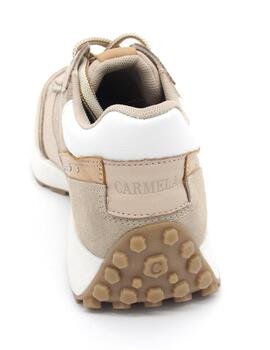 Deportivo Carmela 160699 beige para mujer