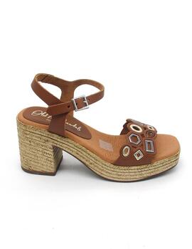 Sandalia 5232 Oh My Sandals cuero con tacon