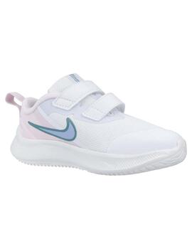 Deportivo Nike DA2778(102) bco/rosa niña