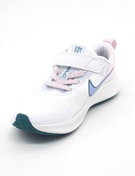 Deportivo Nike DA2777(102) bco / rosa niña