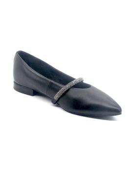 Bailarina Gioseppo 70818 negro C Strass mujer