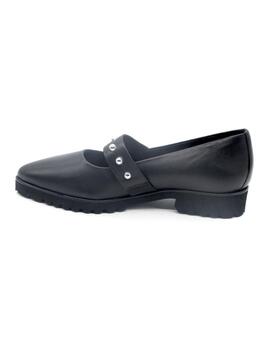 Bailarina Gioseppo 70829 negro tachuelas mujer