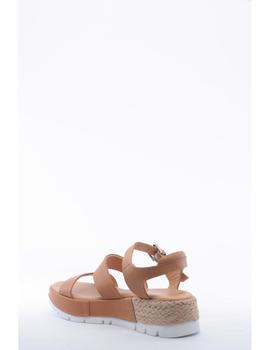 Sandalia DARKWOOD Mujer Camel Plataforma 8023