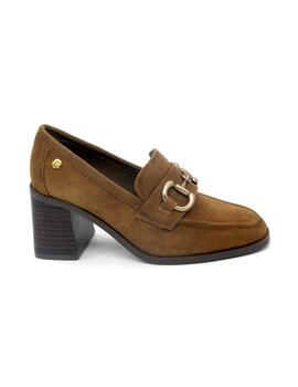 Zapato Carmela 161138 camel serraje para mujer