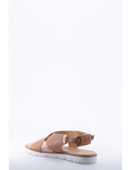 Sandalia Plana DARKWOOD Mujer Camel 8012