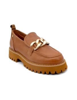 Mocasín Carmela 161061 camel para mujer