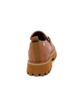 Mocasín Carmela 161061 camel para mujer