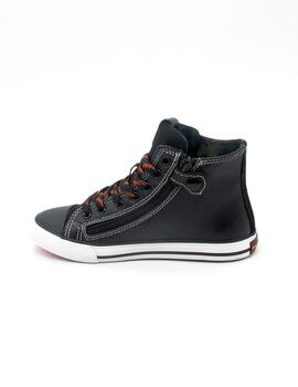 Zapatilla Pablosky 974710 negro niño