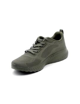Zapatilla Skechers Bobs Sport Squad verde