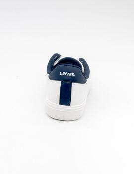 Zapatilla Levis SNEAKERS bco/marino hombre