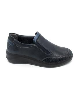 Zapato Leyland 3420 azul para mujer