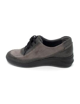 Zapato Leyland 3402 gris para mujer