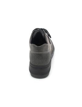 Zapato Leyland 3402 gris para mujer