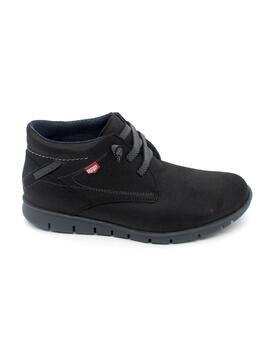 Botín On Foot 8702 negro para mujer