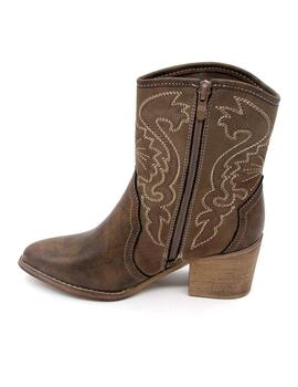 Botín Chika 10 Lily 25 taupe para mujer