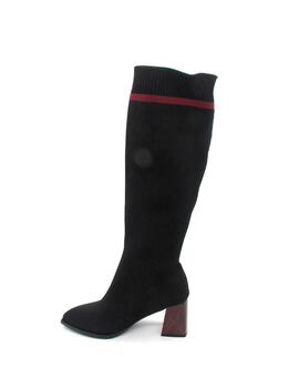 Bota Rockaway 84328 negro para mujer