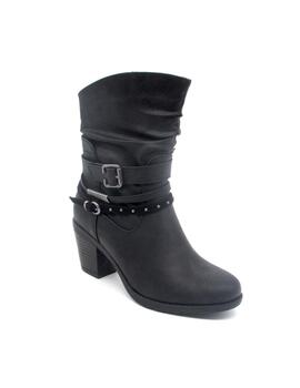 Botín Chika 10 KURAZO 34 negro para mujer