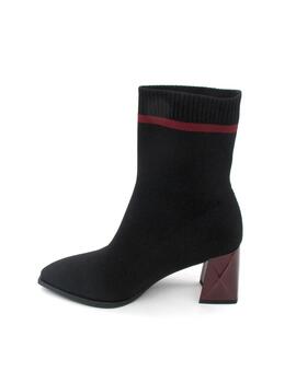 Botín Rockaway 84327 negro para mujer