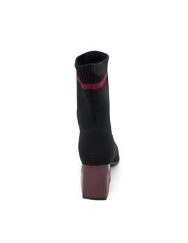 Botín Rockaway 84327 negro para mujer