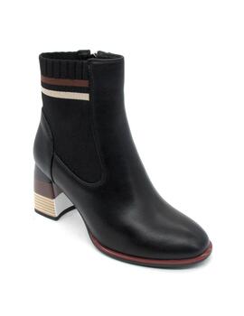 Botín Rockaway 84350 negro para mujer