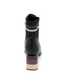 Botín Rockaway 84350 negro para mujer