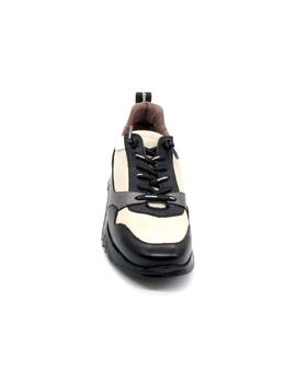 Zapato Deportivo Wonders E-6730 nergro/beige mujer