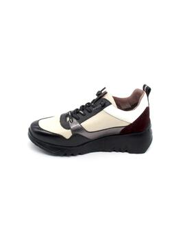 Zapato Deportivo Wonders E-6730 nergro/beige mujer