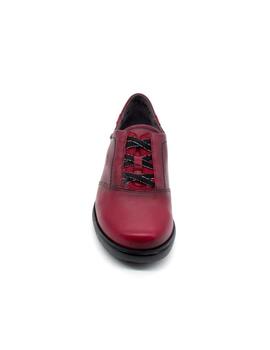 Zapato Fluchos F1866 burdeos para mujer