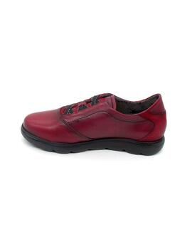 Zapato Fluchos F1866 burdeos para mujer