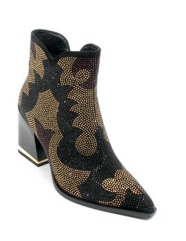 Botín Rock Away 85665 negro para mujer