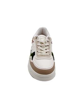 Zapatilla Tommy FWOFW07563 bco/verde mujer