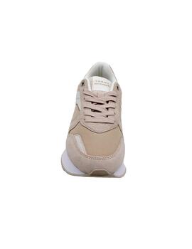 Zapatilla Tommy FWOFW07594 beige para mujer