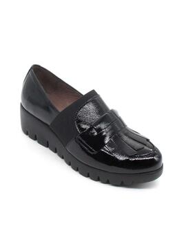 Zapato Wonders C-33301 negro para mujer