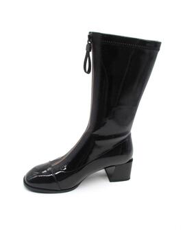 Bota Rock Away 85669 negro para mujer