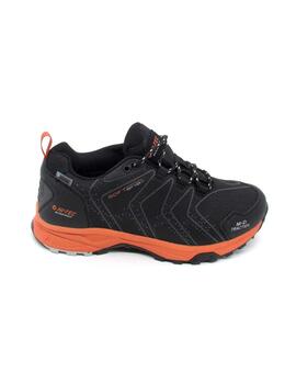 Deportivas Hi-Tec RONCAL LOW WP negro/naranja 