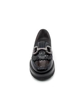 Mocasín Pitillos 5360 negro para mujer