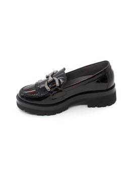 Mocasín Pitillos 5360 negro para mujer