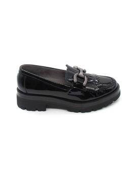 Mocasín Pitillos 5360 negro para mujer