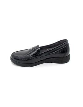 Mocasín Fluchos F1835 negro para mujer