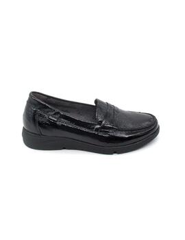 Mocasín Fluchos F1835 negro para mujer