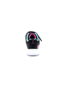 Zapatilla Skechers 302319/BLK negro/rosa niña