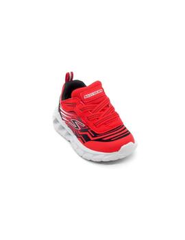 Derportivas Skechers 401503 N/RDBK rojo para niño