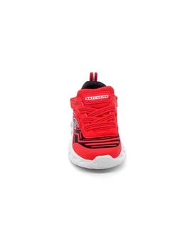 Derportivas Skechers 401503 N/RDBK rojo para niño