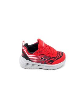 Derportivas Skechers 401503 N/RDBK rojo para niño