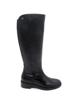 Bota Wonders G-5470 negro para mujer