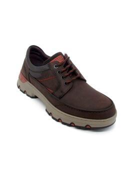 Zapato Fluchos F1843 marrón parfa hombre