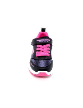 Zapatilla Skechers 303387L/BKHP negro niña